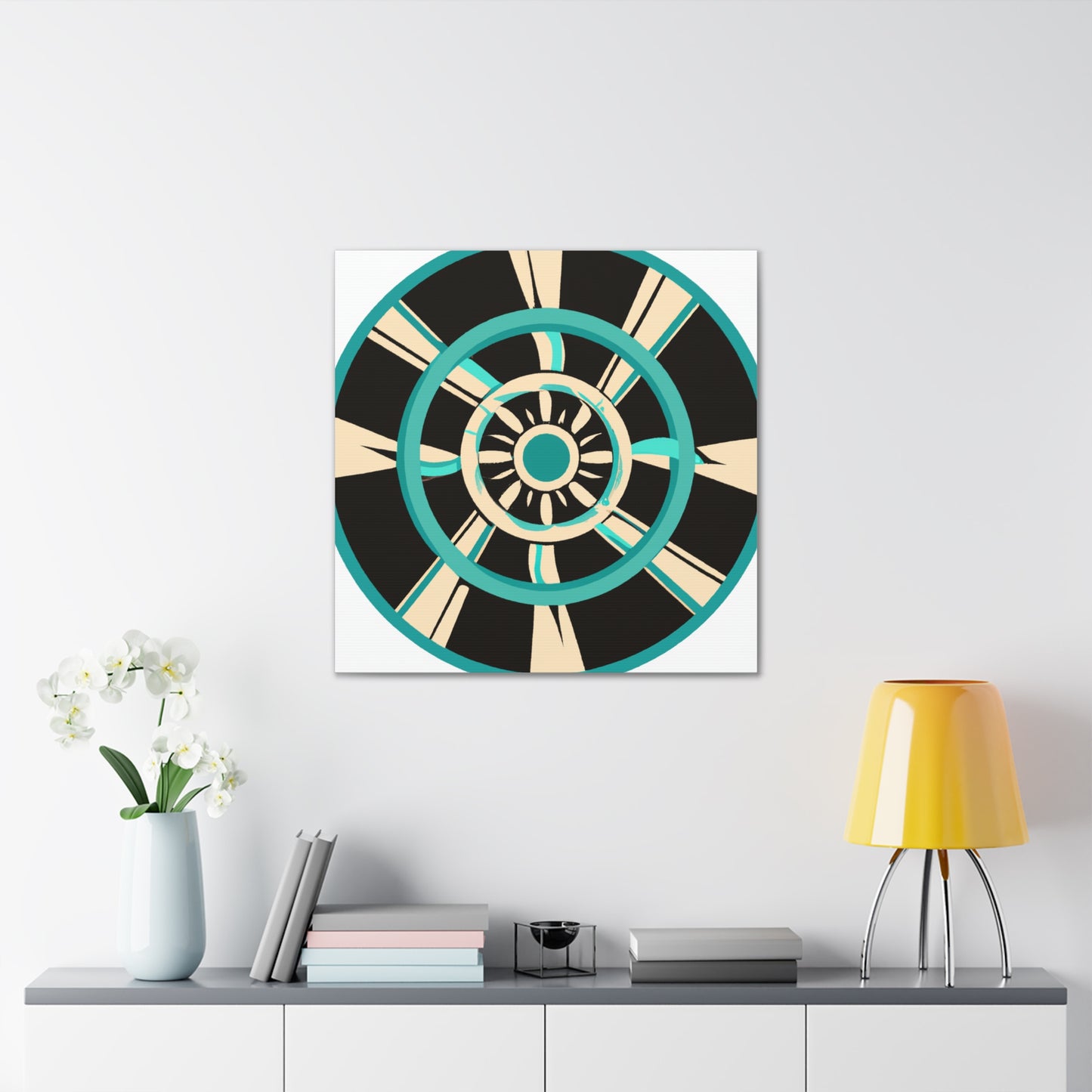 "Canvas Prints of Fortune Inspired by Georgia O'Keeffe" by PenPencilArt