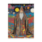 "Takashi Murakami-Inspired 'The Hermit' Digital Poster Print" by PenPencilArt