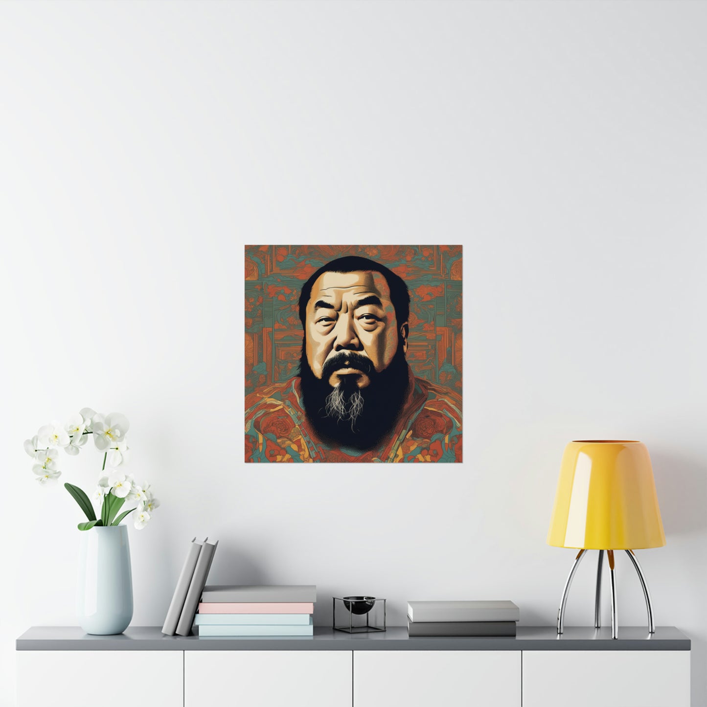 "Ai Weiwei-Inspired Death Print Poster" by PenPencilArt