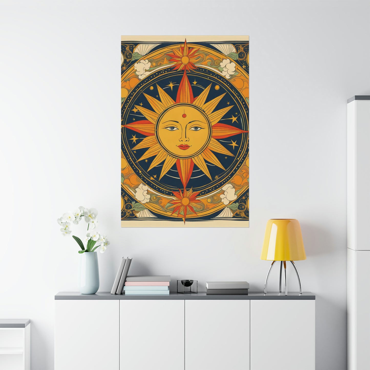 "Nara Yoshimoto-Inspired 'The Sun' Poster Print" by PenPencilArt