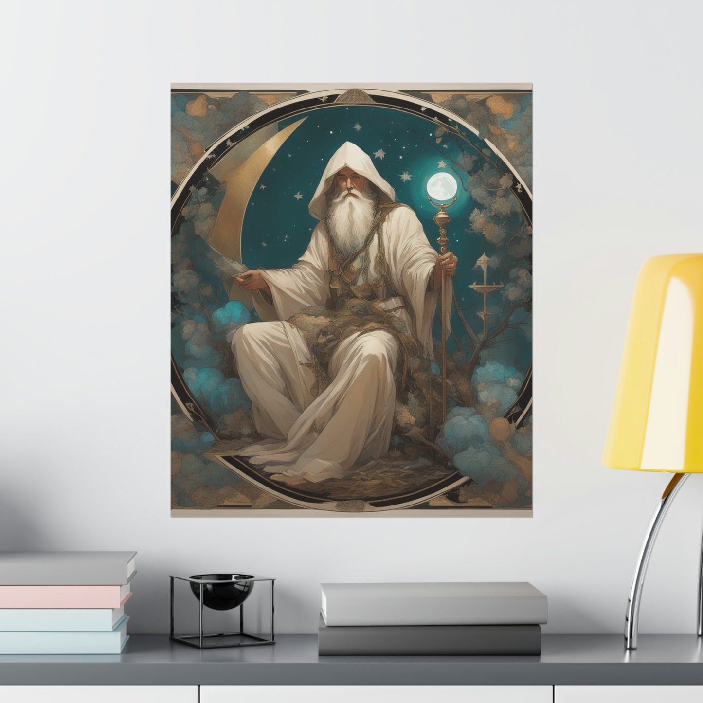 "Krenz Cushart-Inspired Hermitin Poster Print by Kawacy & Neoism" by PenPencilArt