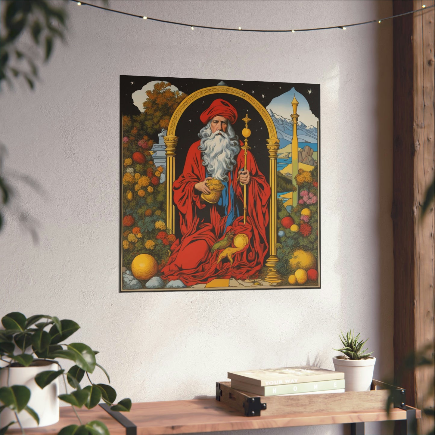 "'The Hermit' - Unique Poster Print Inspired By Jeff Koons by PenPencilArt