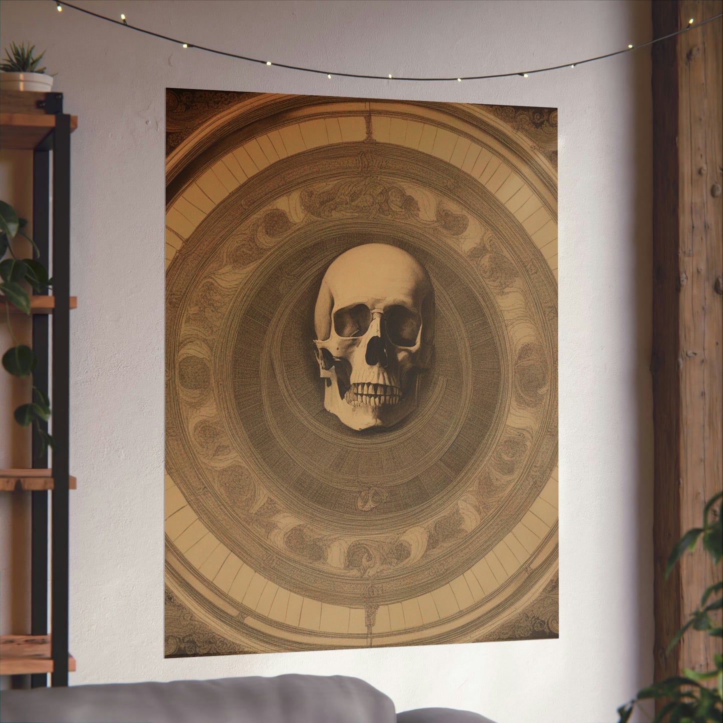 "A Stunning Poster Print of Death Inspired by Leonardo da Vinci" by PenPencilArt