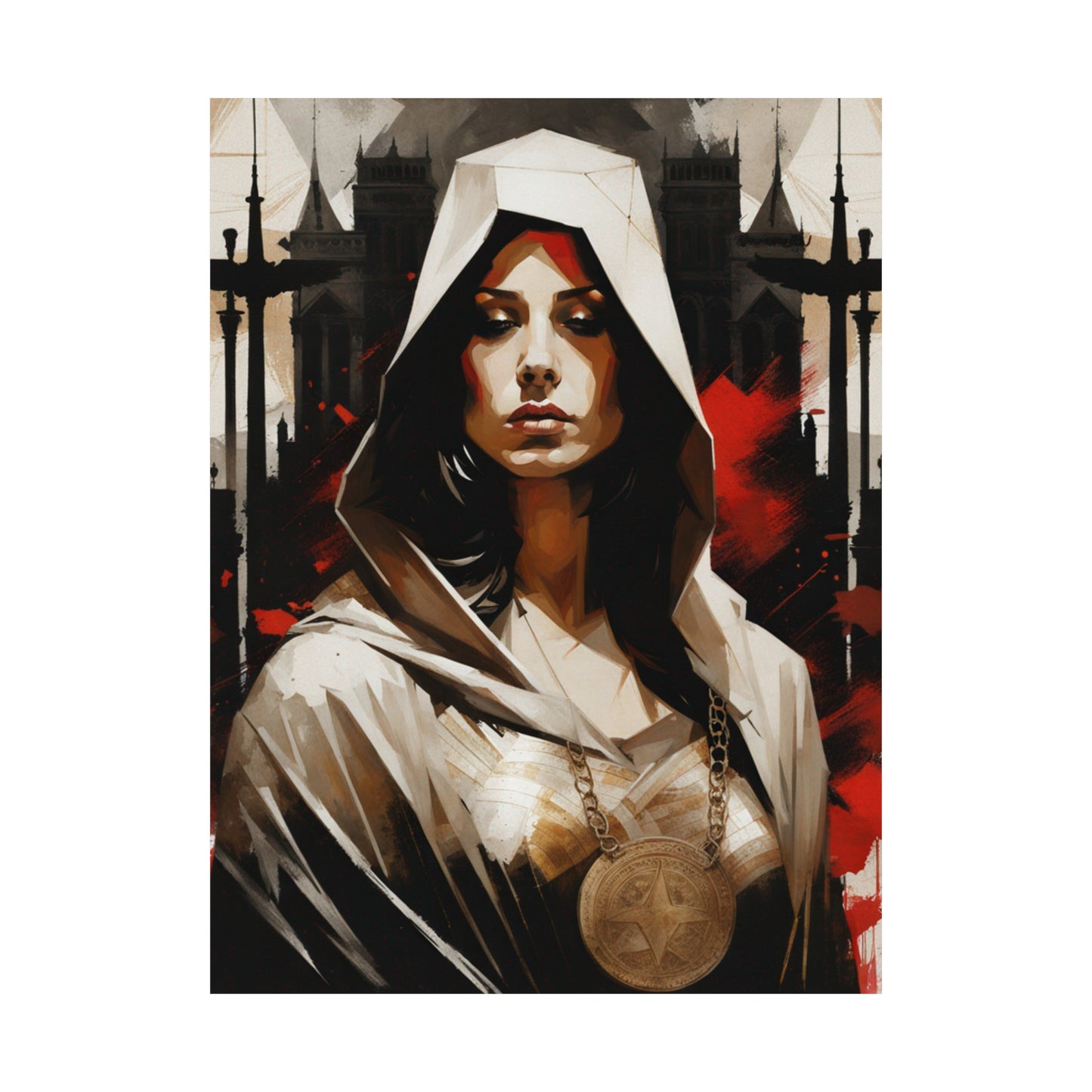 Brad Kunkle, Russ Mills, and Andrey Gordeev Inspiration: Justice Poster Print by PenPencilArt