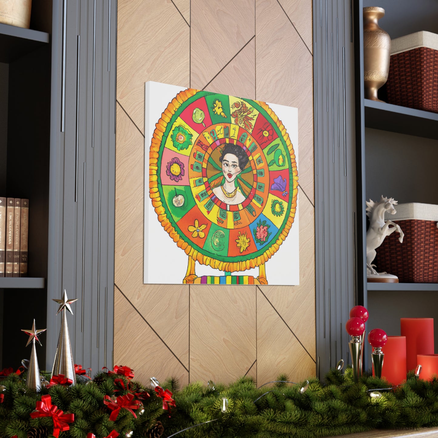 "Frida Kahlo Inspired Fortune Canvas Print" by PenPencilArt