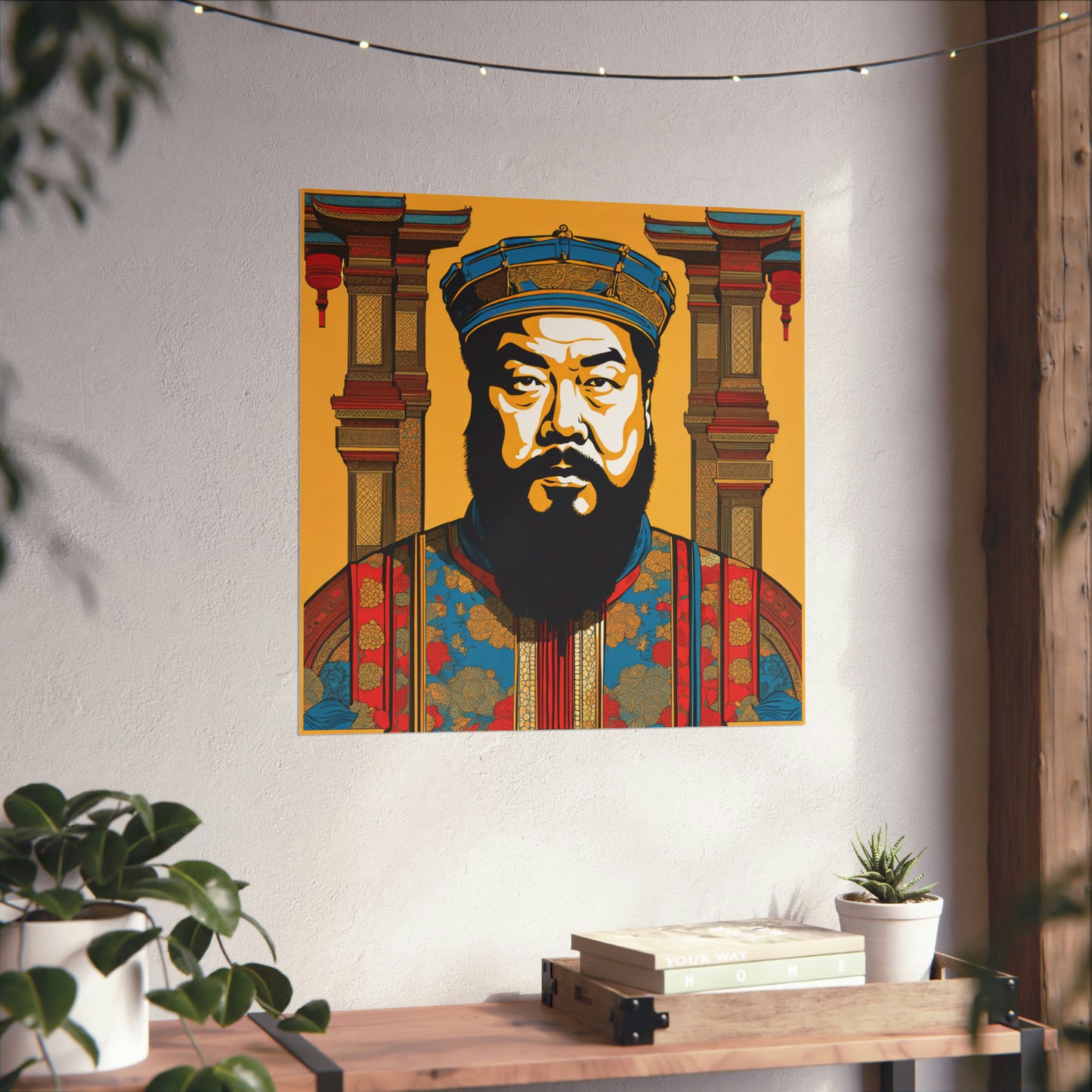 "Justice Inspired Poster Print: Art in the Style of Ai Weiwei" by PenPencilArt