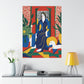 "Death Inspired Poster Print in Henri Matisse Style" by PenPencilArt