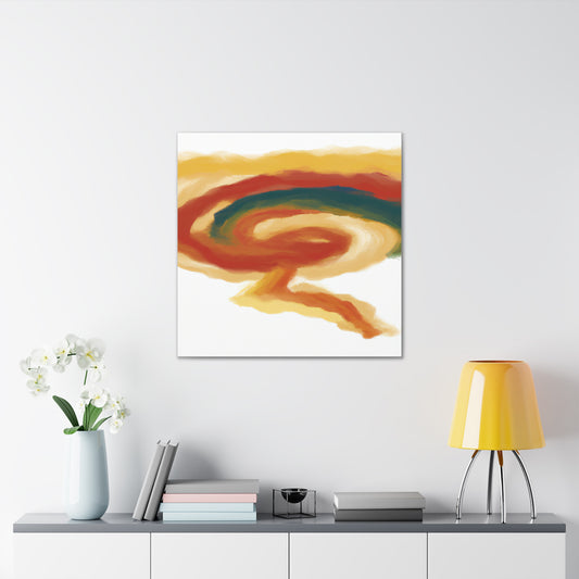 "Texas Tornado Canvas Prints Inspired by Helen Frankenthaler" by PenPencilArt