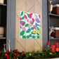 "Unique Flower Canvas Print Drawing Inspiration from Wassily Kandinsky" by PenPencilArt