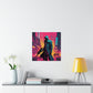 Justice Poster Prints with Cyberpunk and Neo-Figurative Styles by PenPencilArt