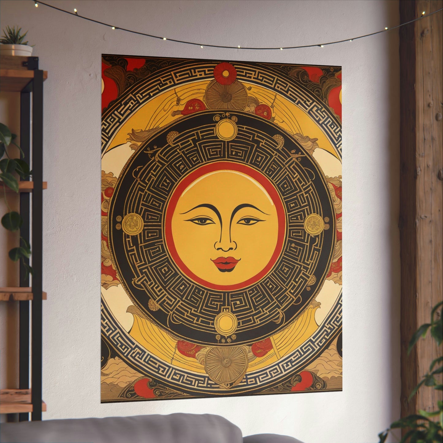 "Qiu Ying Inspired 'The Sun' Poster Prints" by PenPencilArt