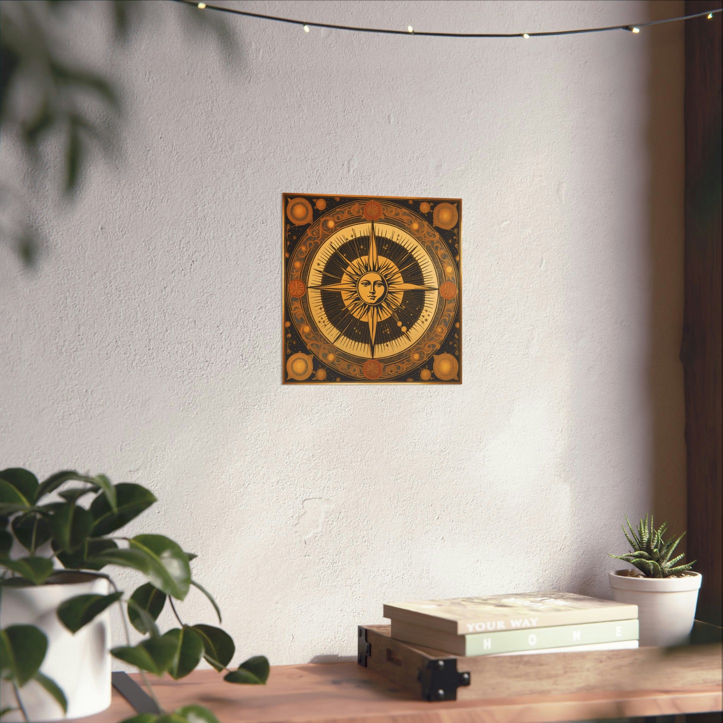 "Leonardo da Vinci-Inspired 'The Sun' Poster Prints" by PenPencilArt