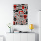 "Yayoi Kusama-Inspired 'Death' Poster Prints" by PenPencilArt