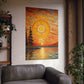 "Claude Monet-Inspired 'The Sun' Poster Print" by PenPencilArt