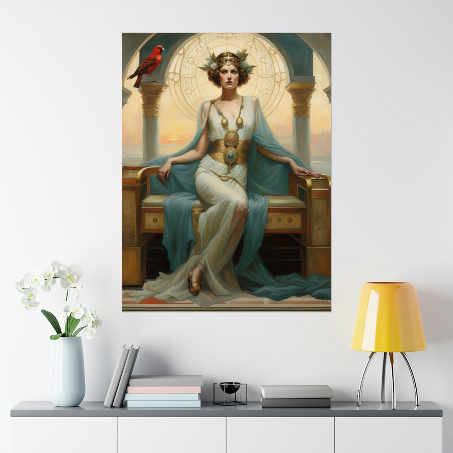 "Justice-Inspired Wall Poster Prints: Tom Bagshaw, Lawrence Alma-Tadema, Alphonse Mucha Art" by PenPencilArt