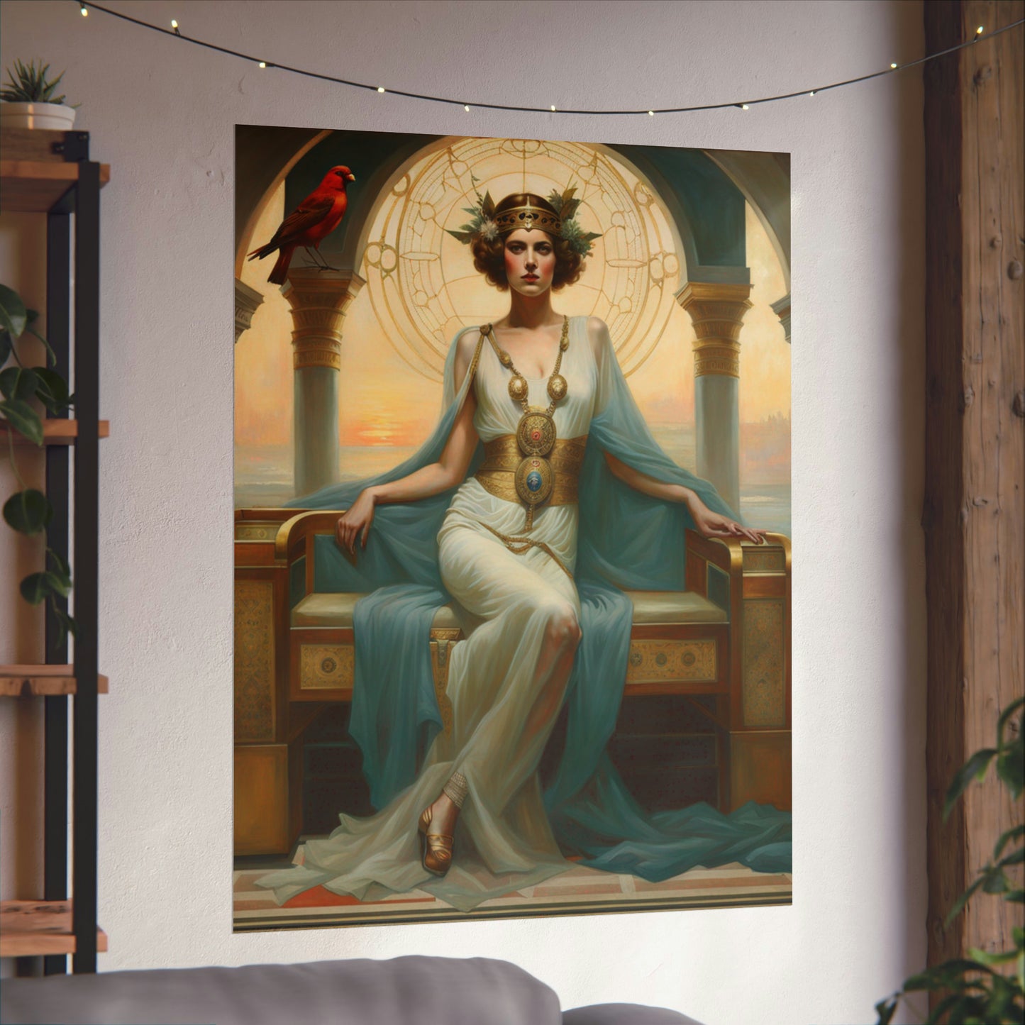 "Justice-Inspired Wall Poster Prints: Tom Bagshaw, Lawrence Alma-Tadema, Alphonse Mucha Art" by PenPencilArt