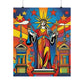 "Peter Max Inspired Justice Poster Prints" by PenPencilArt