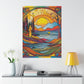 "The Hermit Poster Print Inspired by Peter Max Style" by PenPencilArt