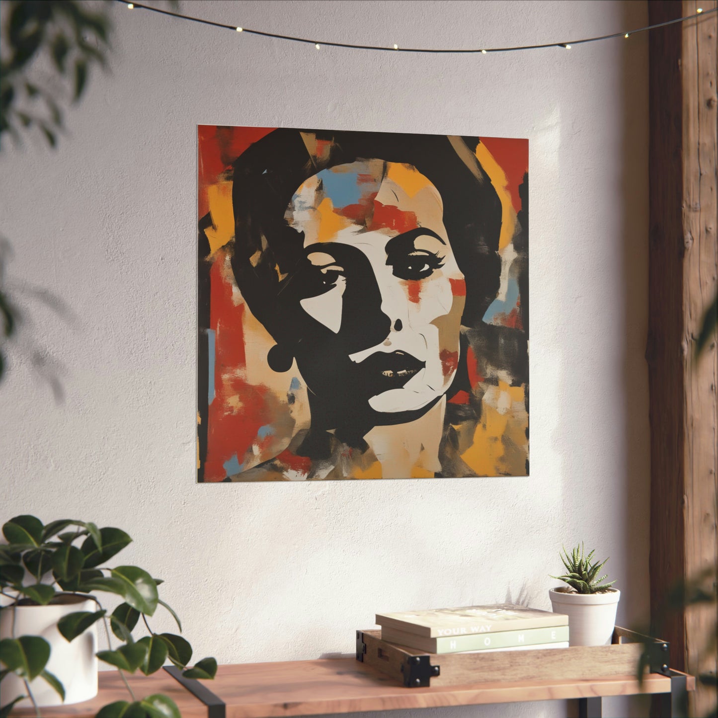 "Mimmo Rotella-Inspired Death Print Poster" by PenPencilArt