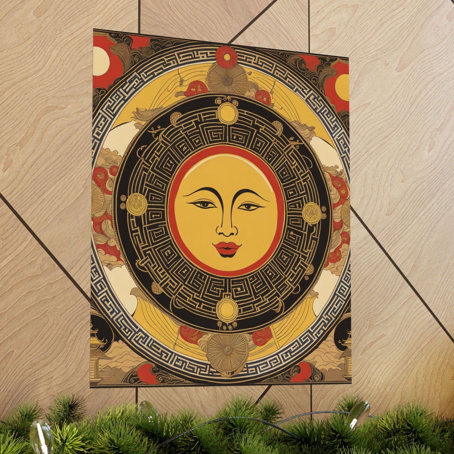 "Qiu Ying Inspired 'The Sun' Poster Prints" by PenPencilArt