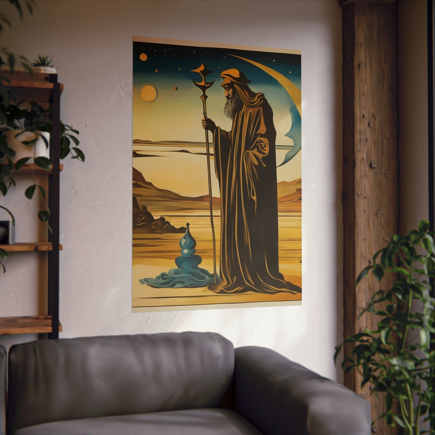 "Salvador Dalí Themed Hermitin Poster - Buy Now!" by PenPencilArt