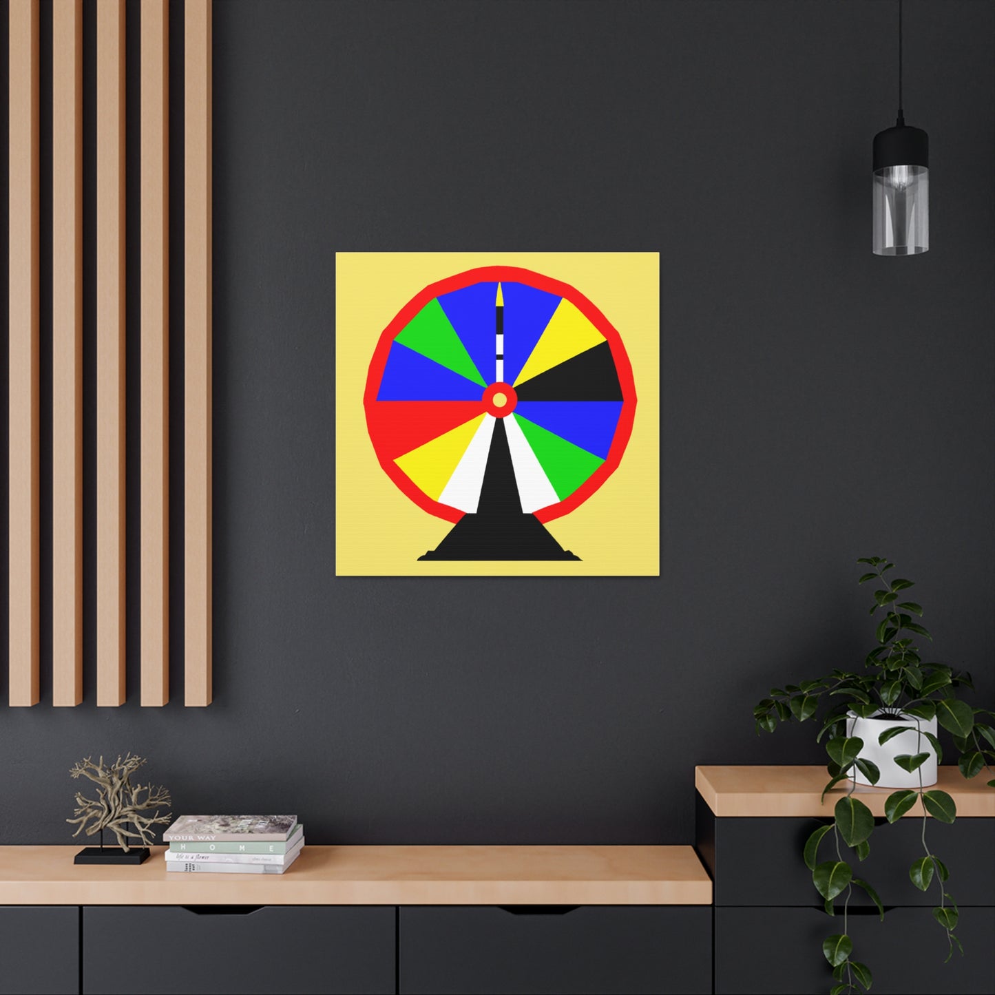 "Kazimir Malevich-Inspired Fortune Canvas Print" by PenPencilArt