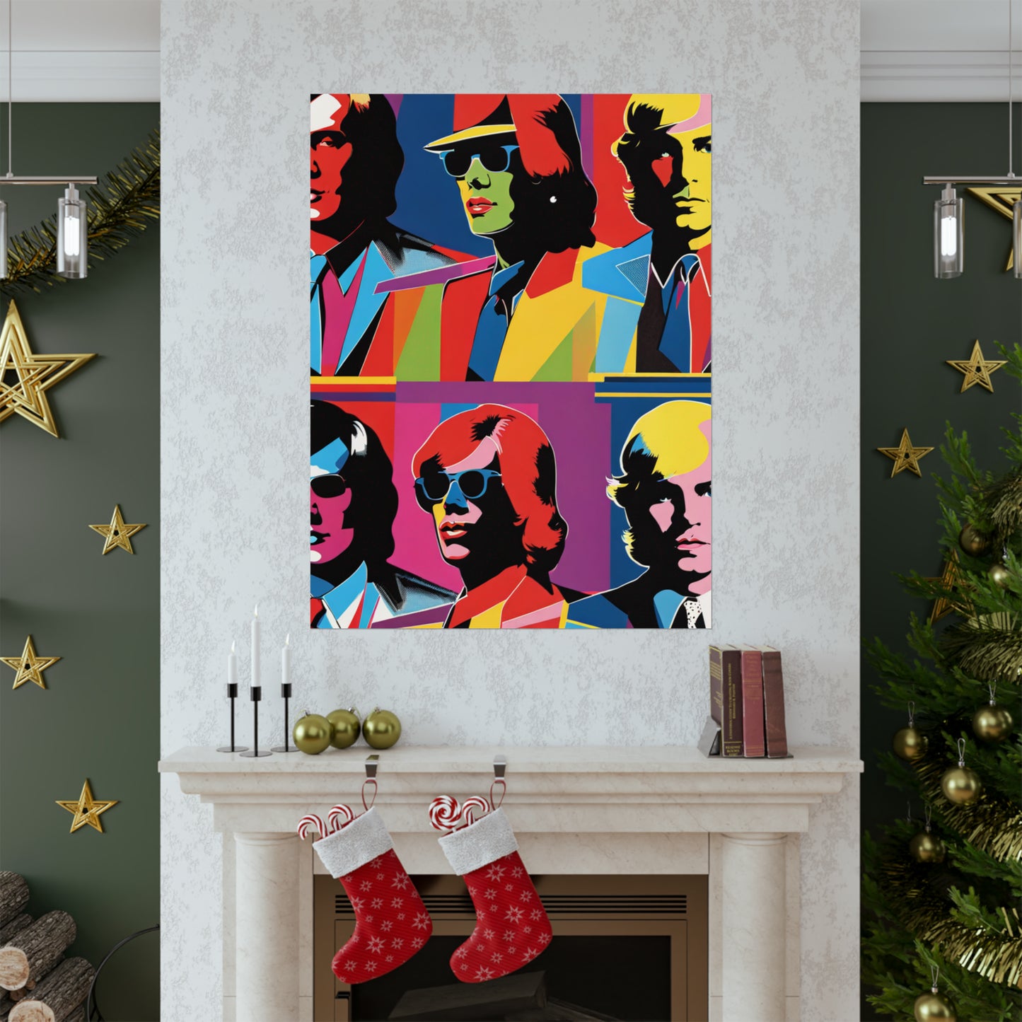 "Andy Warhol-Inspired Justice Poster Prints for Home Decor" by PenPencilArt