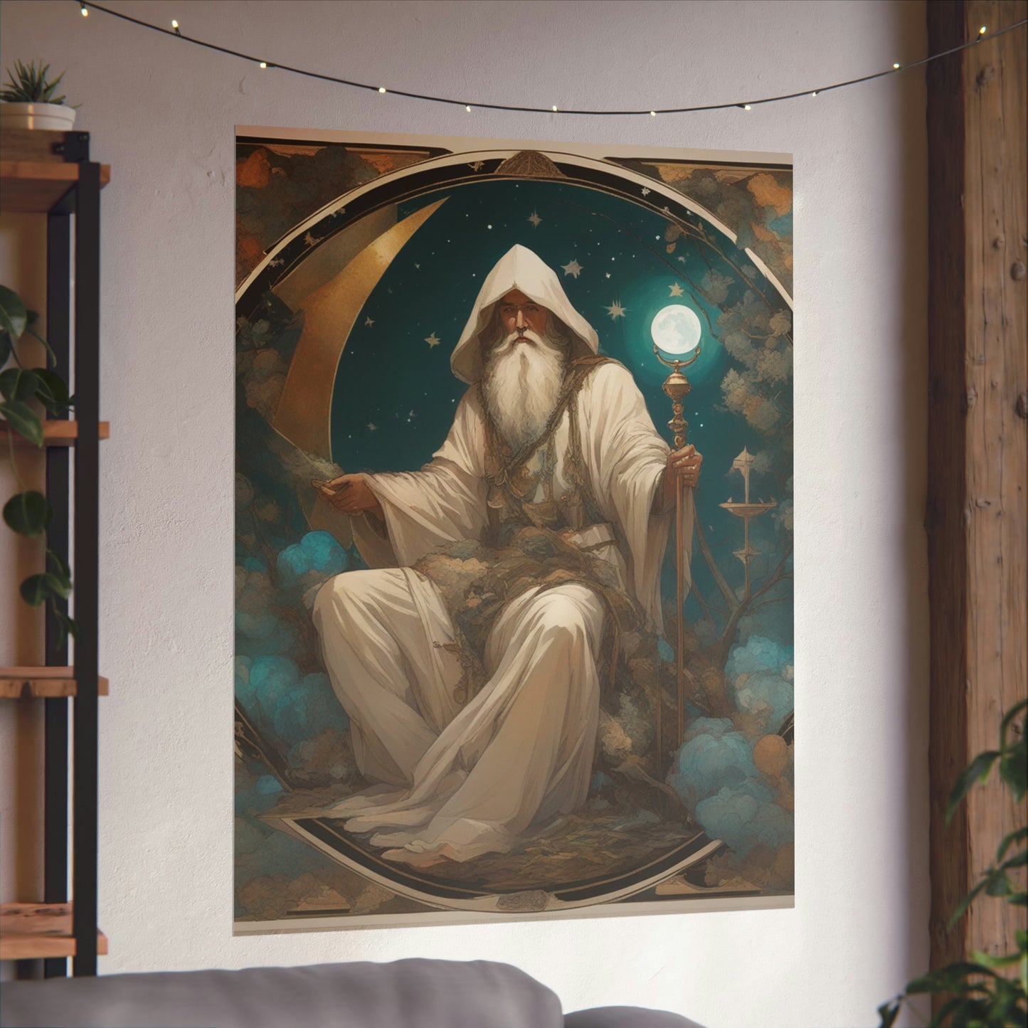 "Krenz Cushart-Inspired Hermitin Poster Print by Kawacy & Neoism" by PenPencilArt