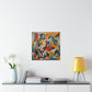 "Abstract Wall Art Inspired by Willem de Kooning's Deathin" by PenPencilArt