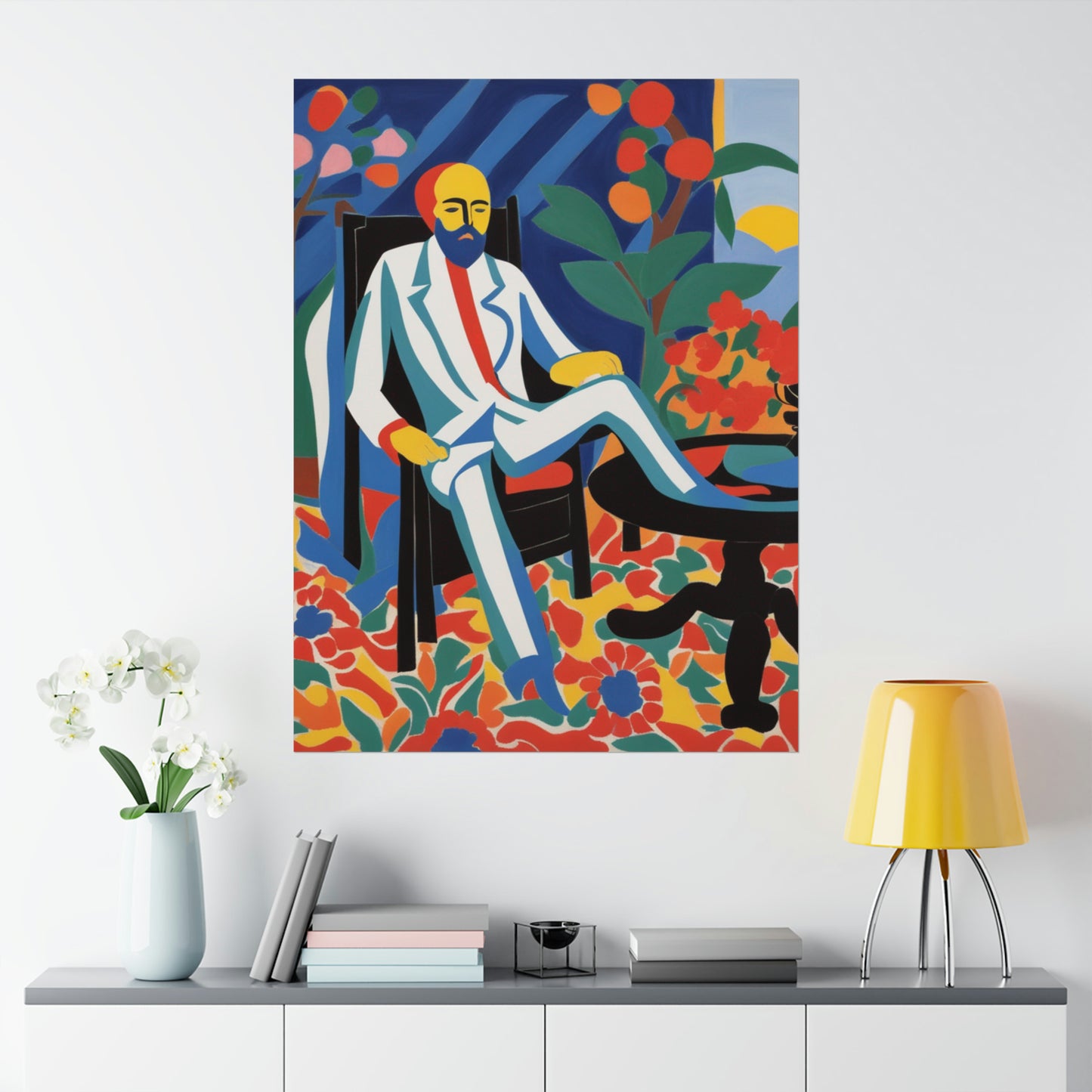 "Henri Matisse-Inspired Death Poster Prints" by PenPencilArt