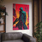 Justice Poster Prints with Cyberpunk and Neo-Figurative Styles by PenPencilArt