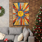 "Jasper Johns Inspired Sun Poster Print" by PenPencilArt