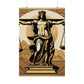 "Da Vinci-Inspired Justice Poster Print: Wall Art for Your Home" by PenPencilArt