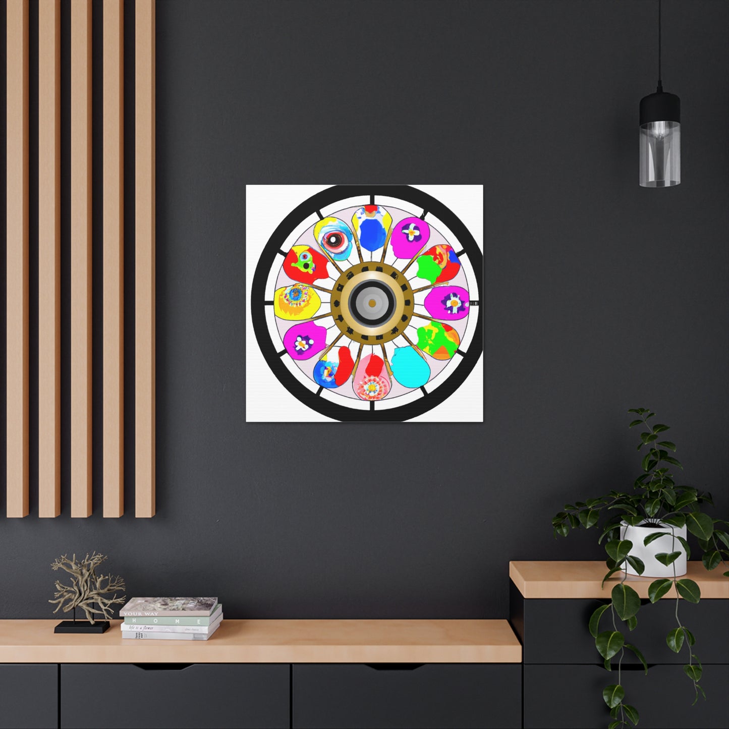 "Fortune-Inspired Takashi Murakami Canvas Prints" by PenPencilArt