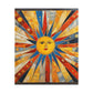 "Jasper Johns Inspired Sun Poster Print" by PenPencilArt