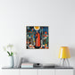 "Kazimir Malevich-Inspired The Hermitin Poster Print" by PenPencilArt