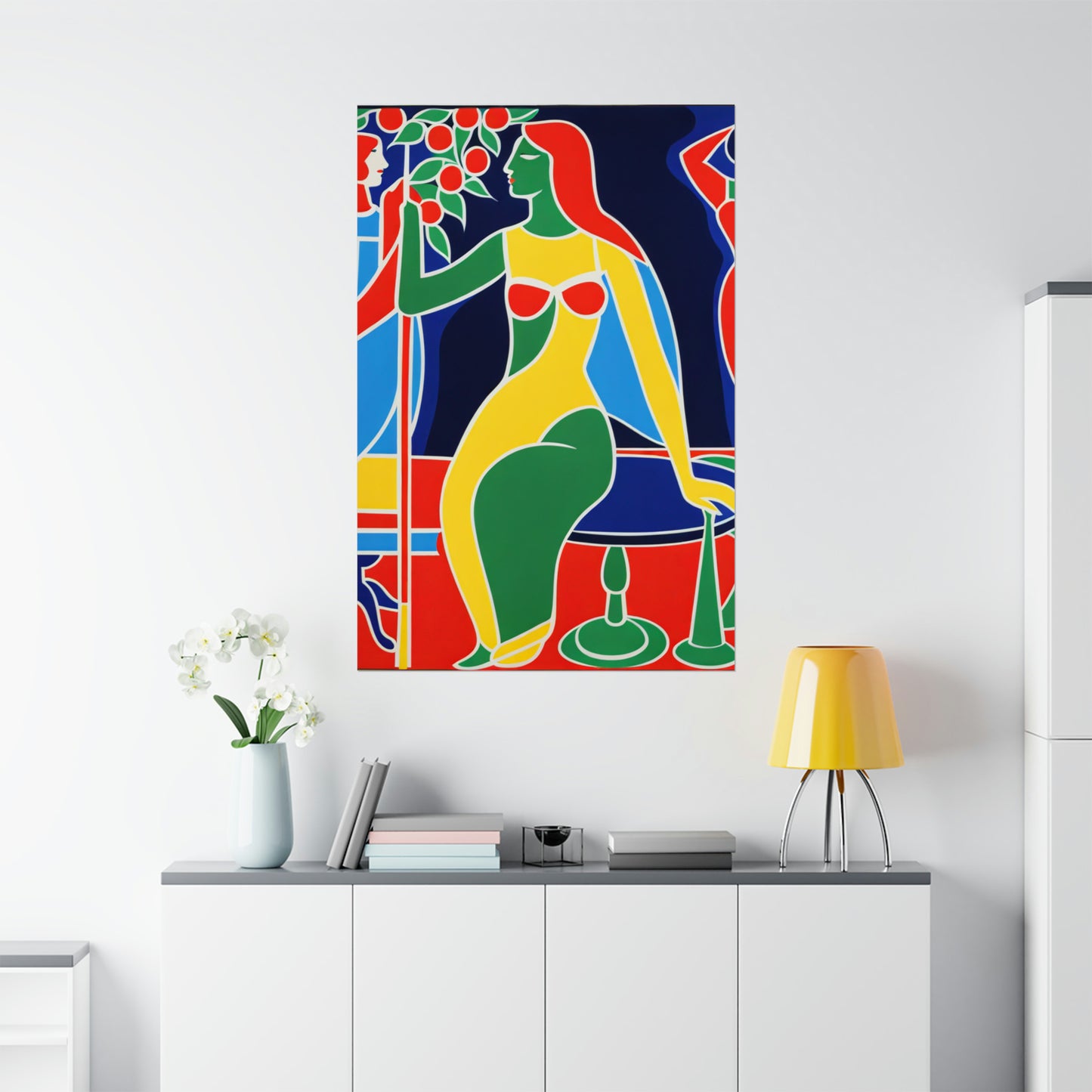 "Matisse-Inspired Justice Poster Print: Peaceful Art Comes Alive" by PenPencilArt