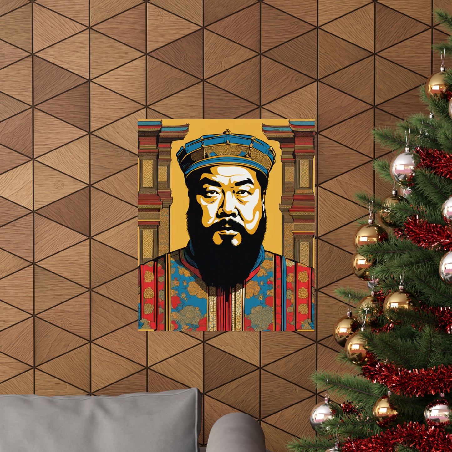 "Justice Inspired Poster Print: Art in the Style of Ai Weiwei" by PenPencilArt