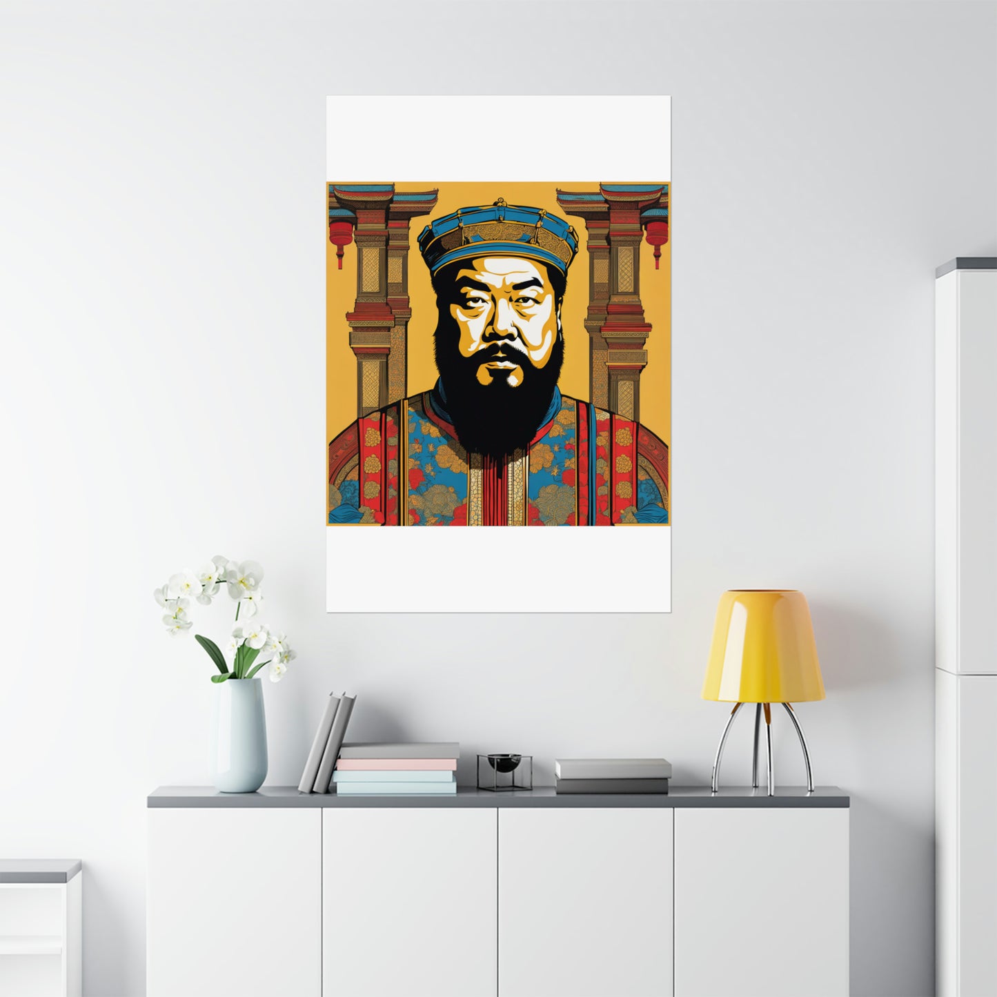 "Justice Inspired Poster Print: Art in the Style of Ai Weiwei" by PenPencilArt