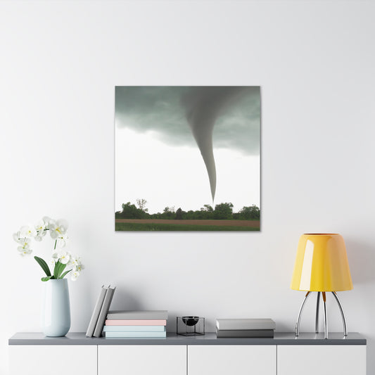 "Texas Tornado Canvas Print Inspired by Mel Ramos" by PenPencilArt
