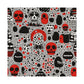 "Yayoi Kusama-Inspired 'Death' Poster Prints" by PenPencilArt