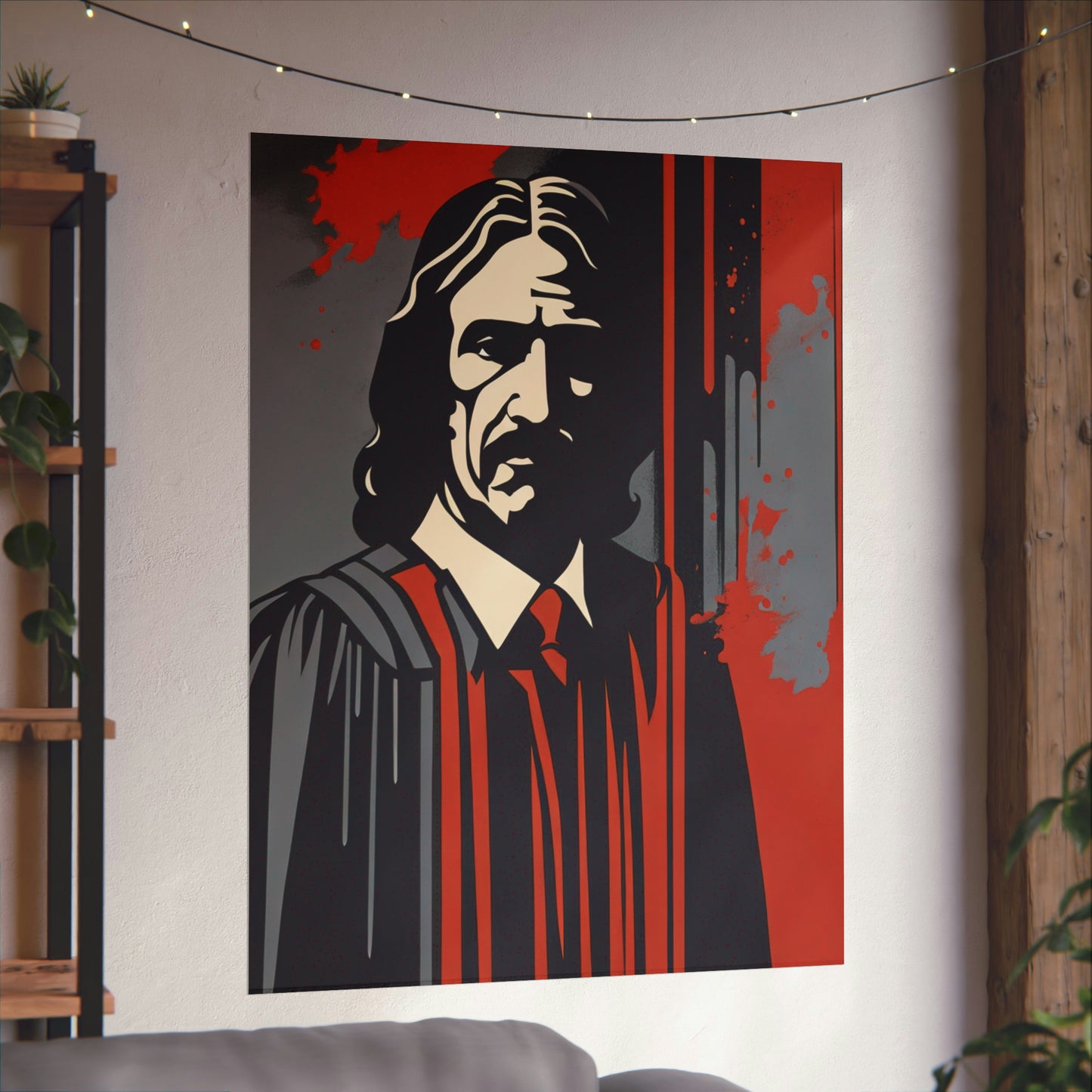 "Justice Print Inspired by Clyfford Still | Poster Wall Art Decor" by PenPencilArt