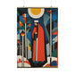 "Kazimir Malevich-Inspired The Hermitin Poster Print" by PenPencilArt