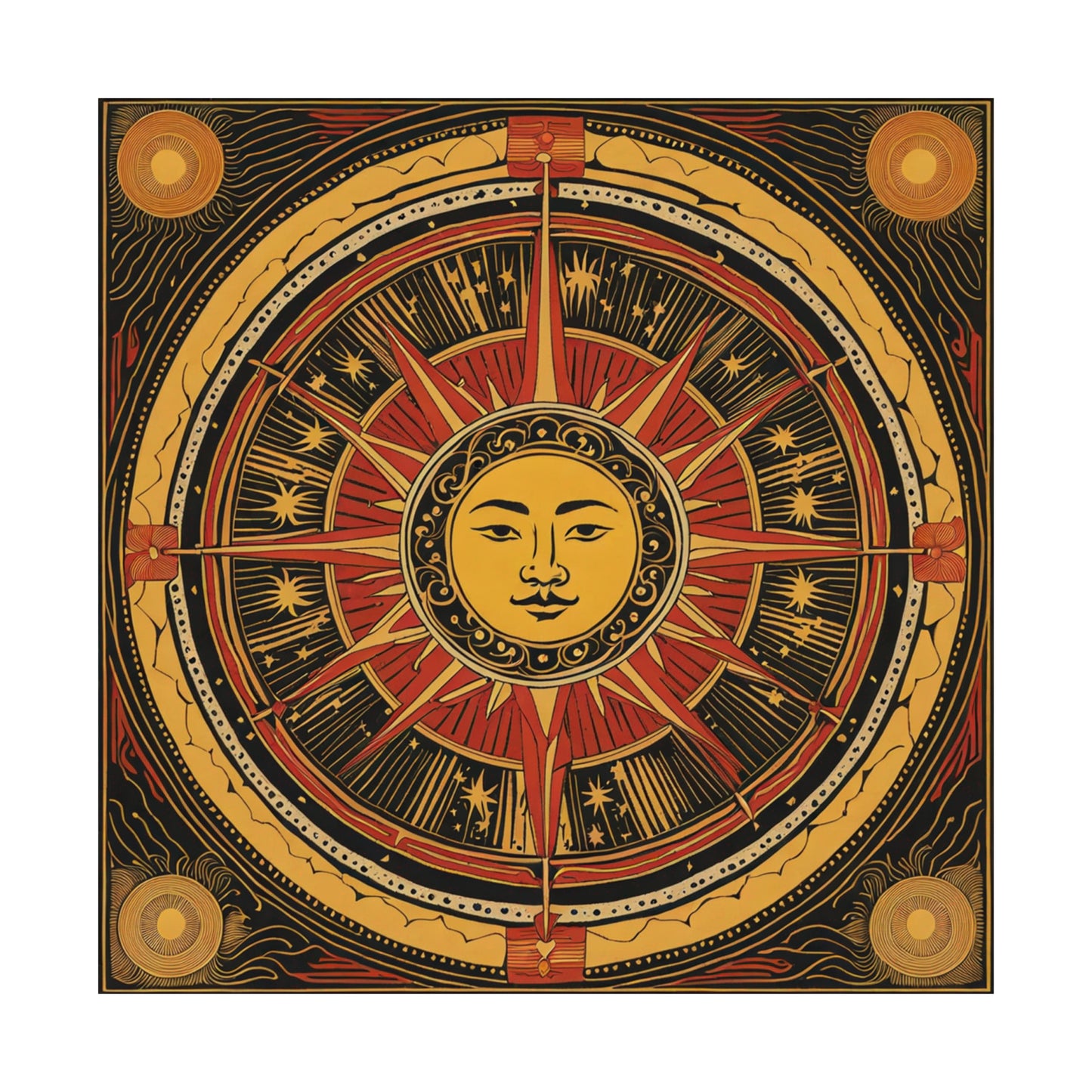 "Ai Weiwei Inspired 'The Sun' Art Poster Prints" by PenPencilArt