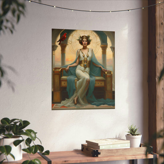 "Justice-Inspired Wall Poster Prints: Tom Bagshaw, Lawrence Alma-Tadema, Alphonse Mucha Art" by PenPencilArt