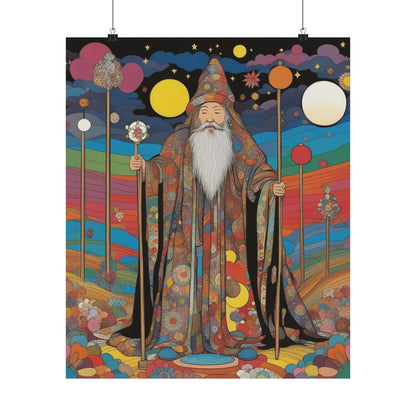 "Takashi Murakami-Inspired 'The Hermit' Digital Poster Print" by PenPencilArt