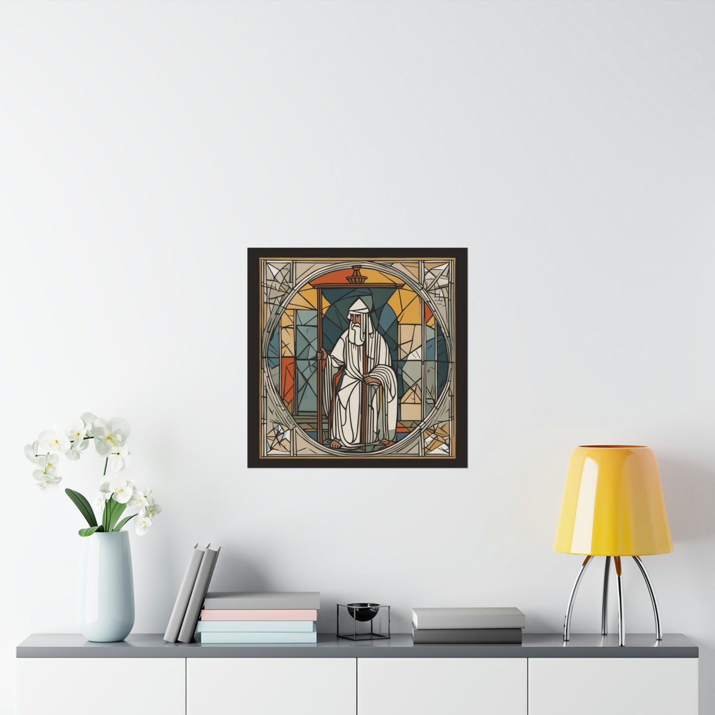 "Picasso-Inspired 'The Hermit' Poster Print" by PenPencilArt