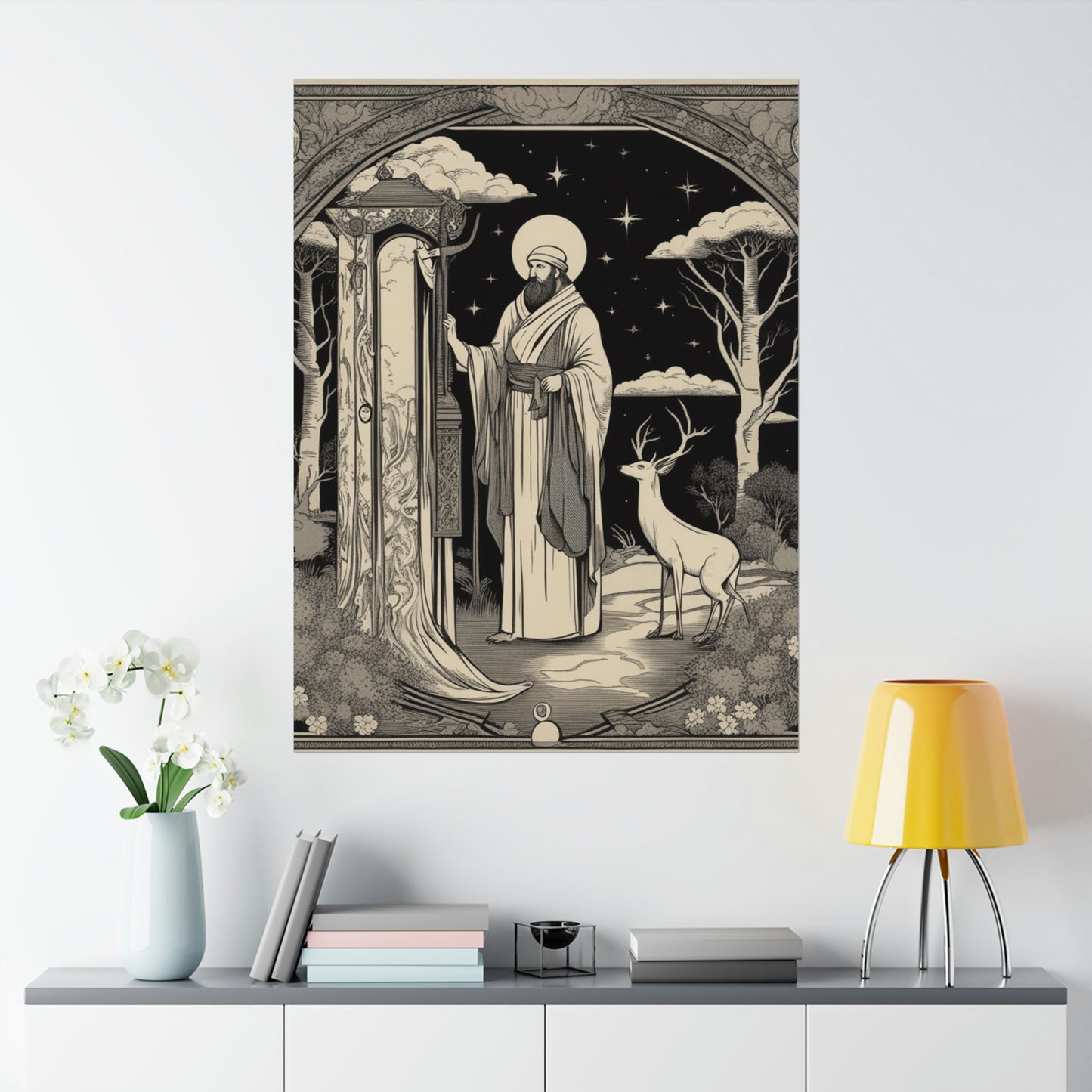 "The Hermit: Nara Yoshimoto-Inspired Poster Prints" by PenPencilArt