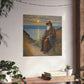 "Claude Monet Inspired Hermit Poster Print - Home Decor Art". by PenPencilArt