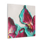 "Helen Frankenthaler-Inspired Floral Canvas Prints" by PenPencilArt